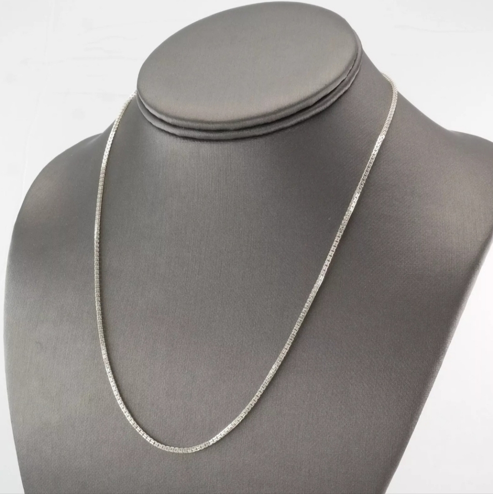 Nicky Butler Sterling Silver 925 Box Chain Designer Signed NB Necklace 24" NWT - Picture 11 of 16